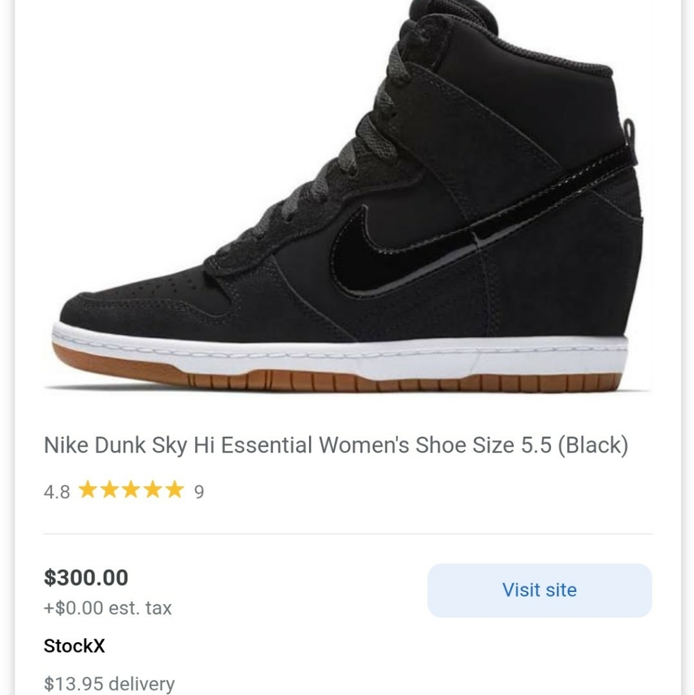 HIGH TICKET ITEM- Nike Dunk Sky Hi Essentials